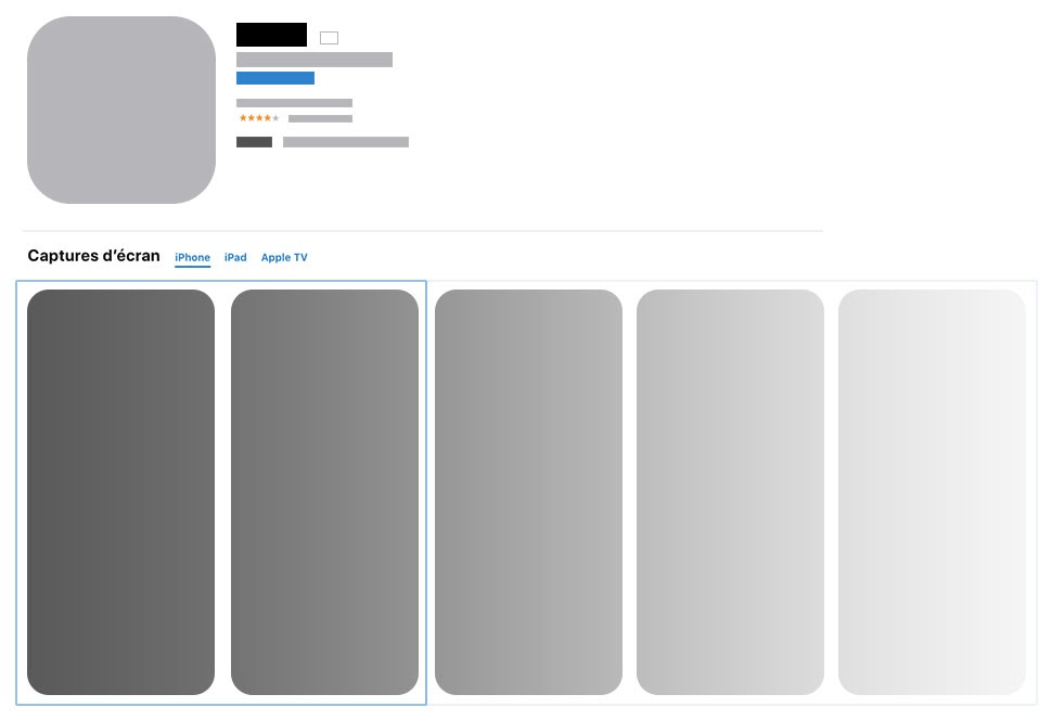Ordre des screenshots